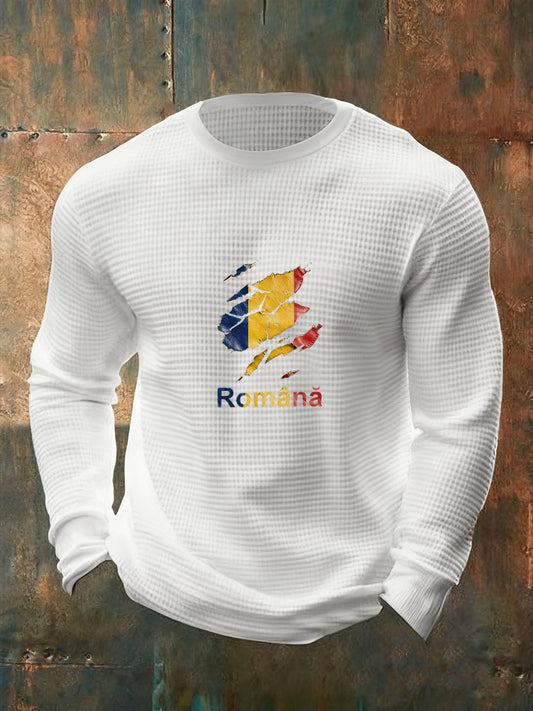 Bărbaţi Vintage Fashion Casual mânecă lungă